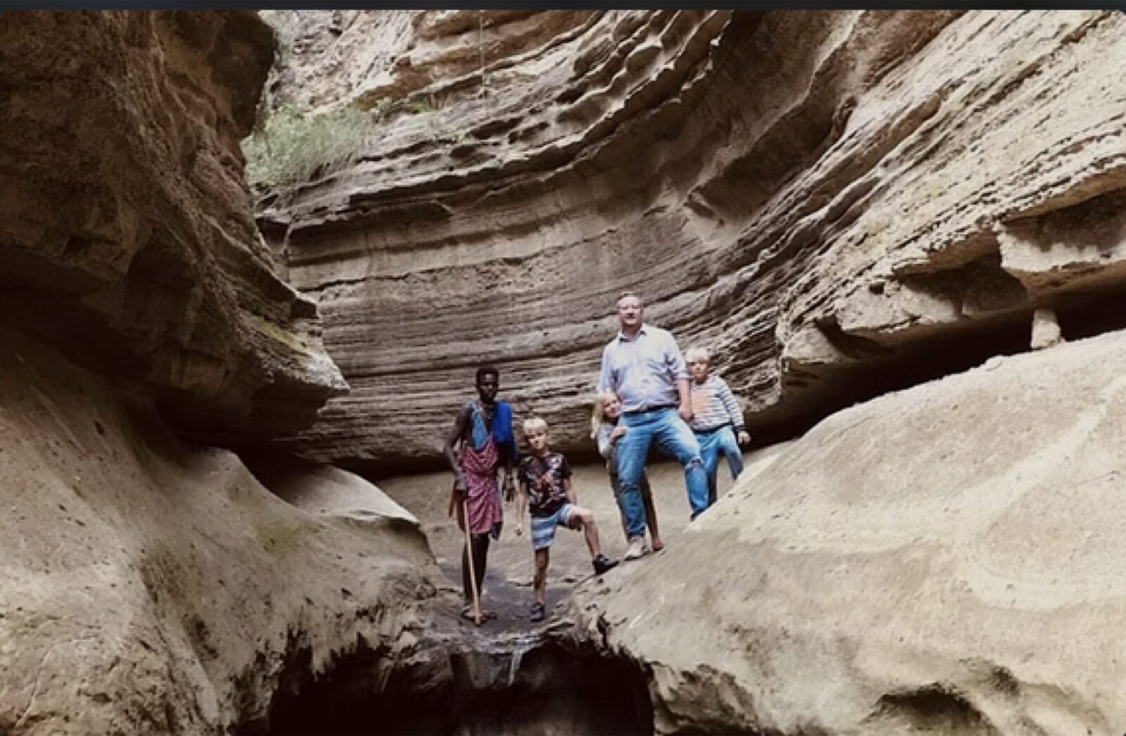 Travellers exploring Kenya with local guidance