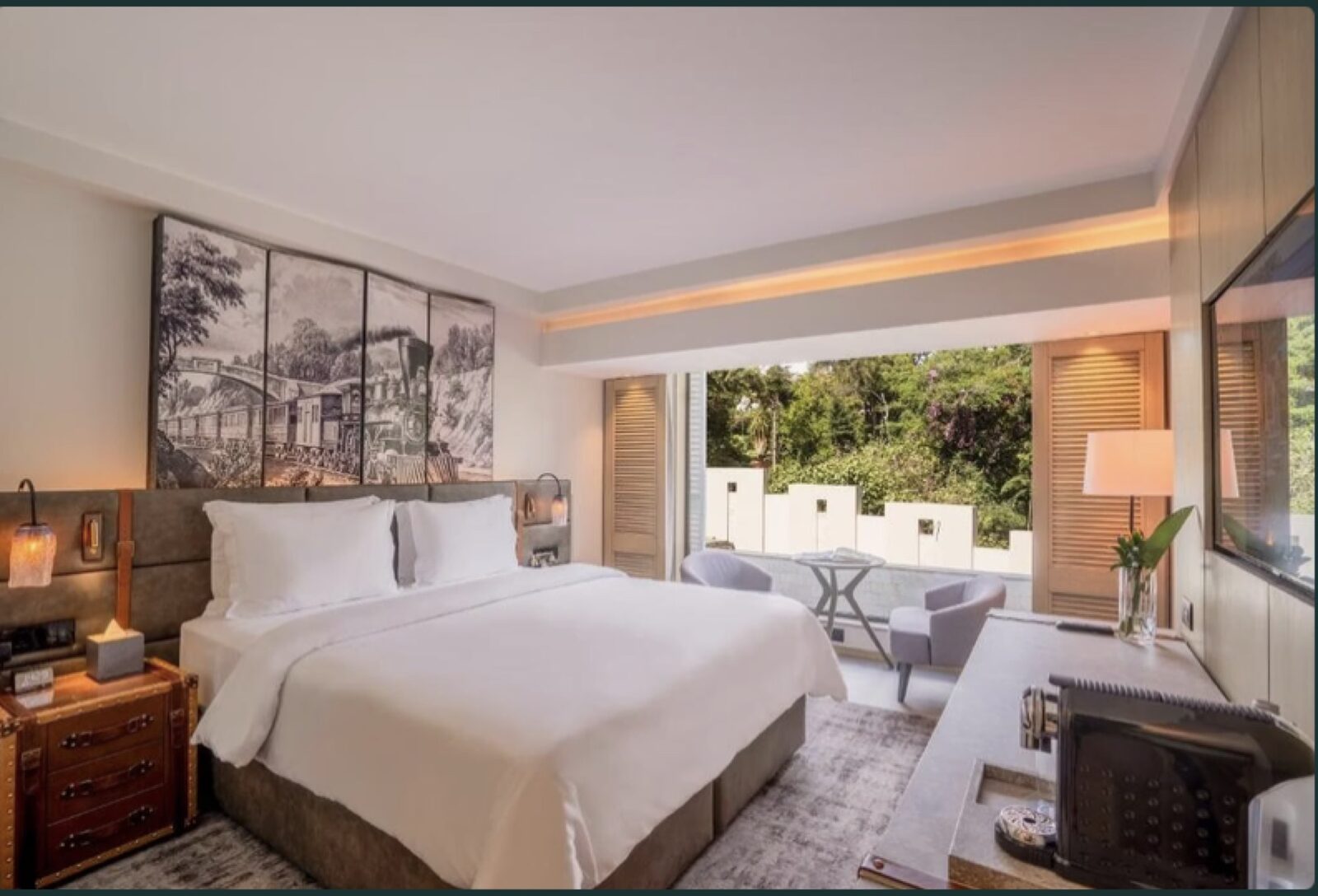 A contemporary room at Kwetu Nairobi